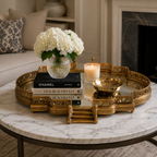 OVAL MIRROR TRAY SMALL