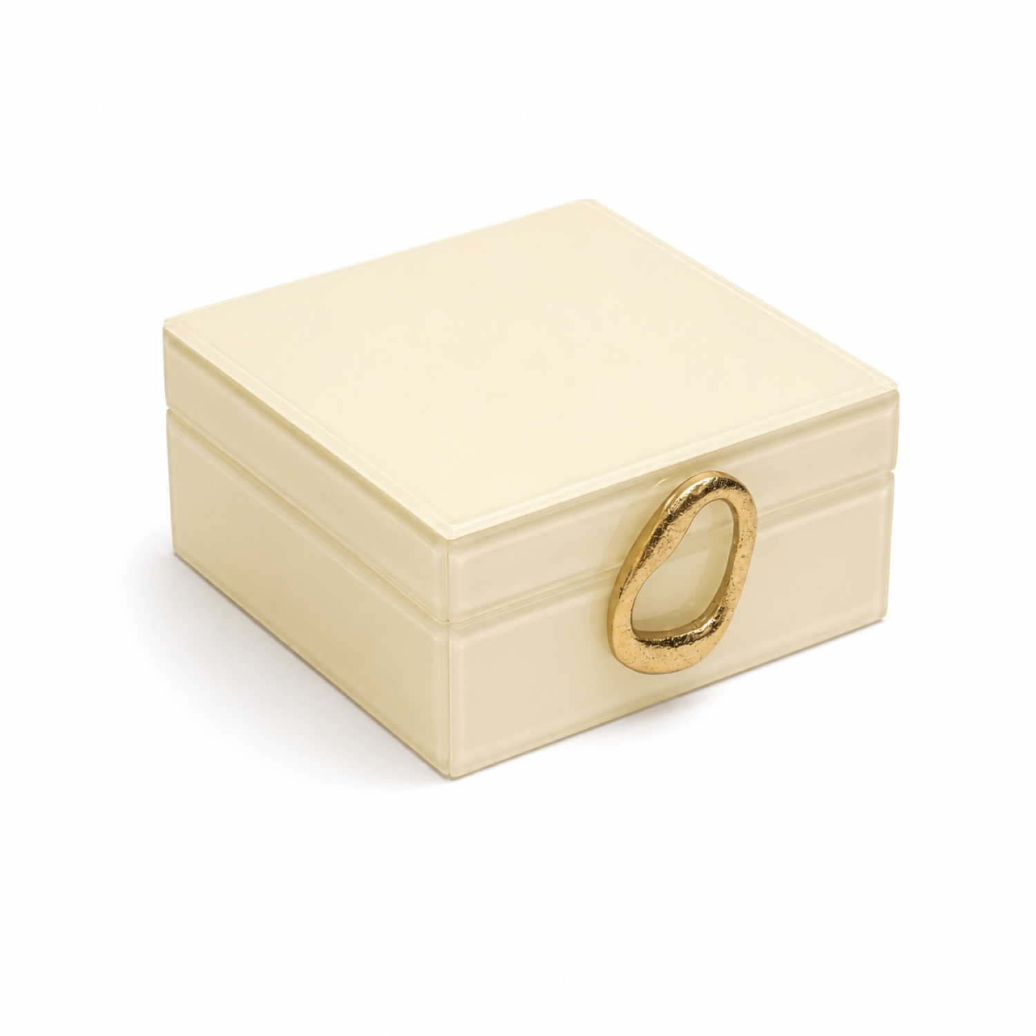 IVORY GLASS BOX