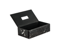 BLACK MARBLE TISSUE BOX