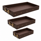 CHOCO BROWN REXENE TRAY