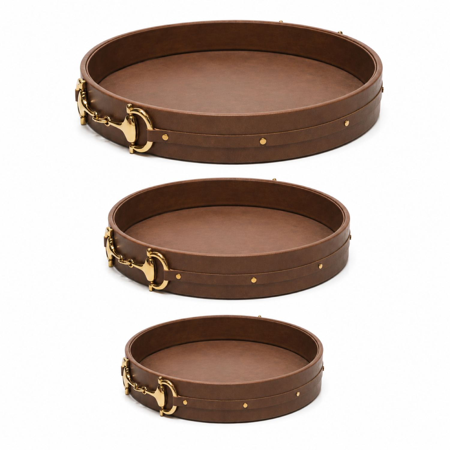 TAN BROWN REXENE TRAY