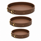 TAN BROWN REXENE TRAY