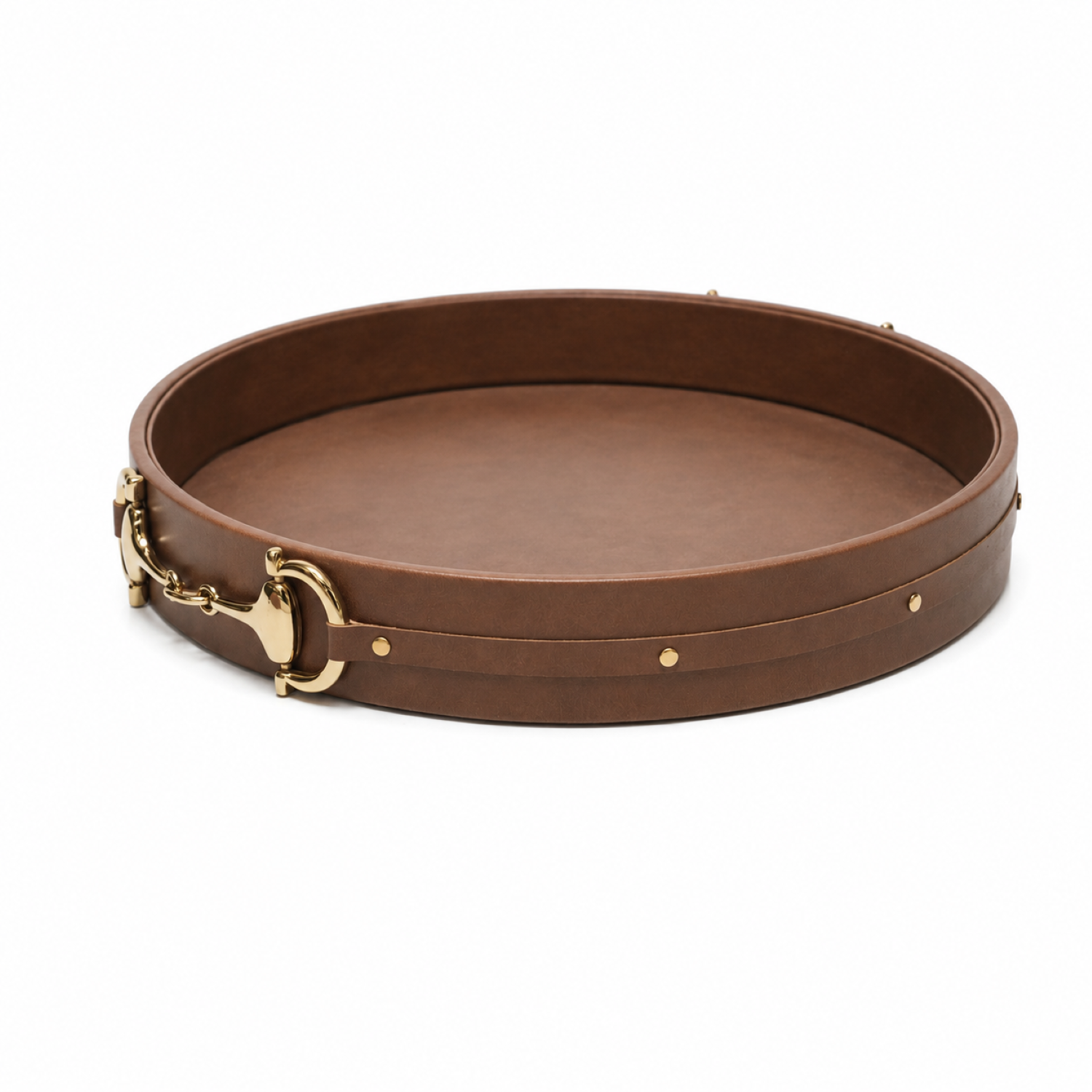 TAN BROWN REXENE TRAY