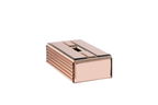 ROSE GOLD MOLDING TISSUE BOX
