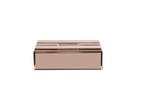 ROSE GOLD MOLDING TISSUE BOX