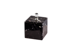 BLACK MARBLE COTTON BOX