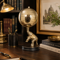 GLOBE ON ELEPHANT SMALL
