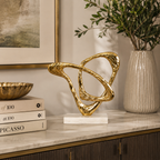 OBJECT W/ WHITE MARBLE BASE