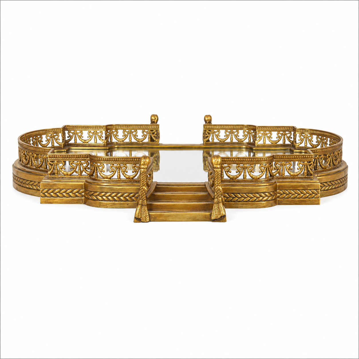 OVAL MIRROR TRAY SMALL