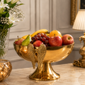 ROUND BOWL W/ ANGEL WINGS