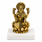 LAKSHMI ON WHITE MARBLE BASE