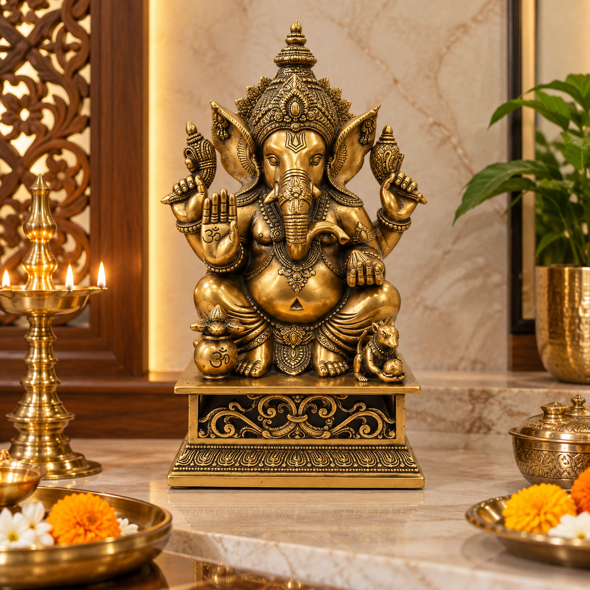 MULTI COLOUR GANESH