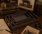 CHOCO BROWN REXENE TRAY