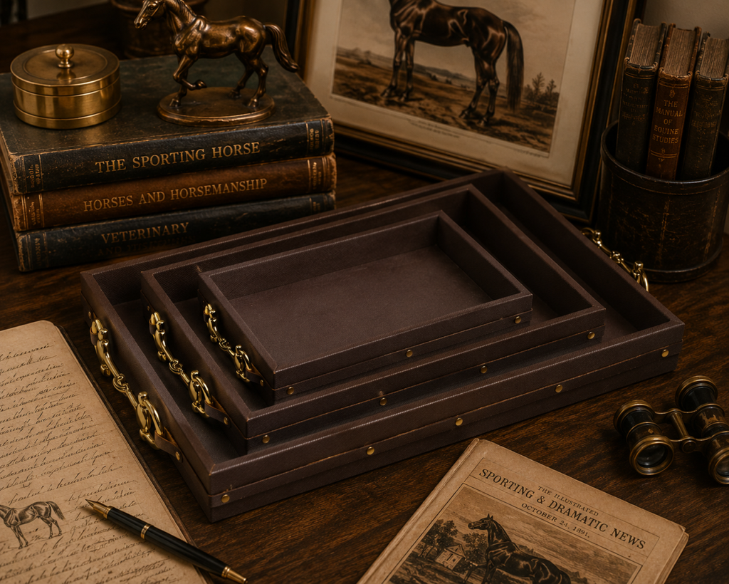 CHOCO BROWN REXENE TRAY