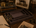 CHOCO BROWN REXENE TRAY
