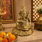 LORD GANESH WITH VEENA