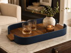 BLUE REXENE LAMINATE PLATTER