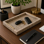 LT. BROWN FABRIC TRAY