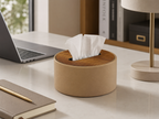 CAPPUCCINO REXENE LAMINATE TISSUE BOX