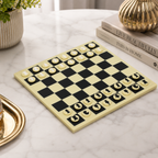 FLAT PIECE CHESS SET