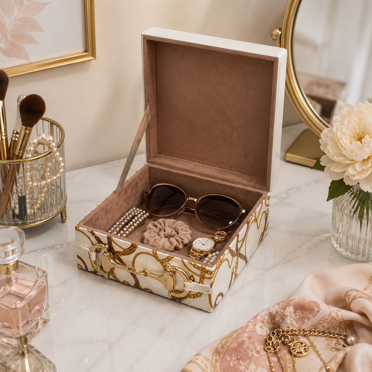IVORY GLASS-FAB BOX