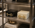 BLACK GLASS BOX