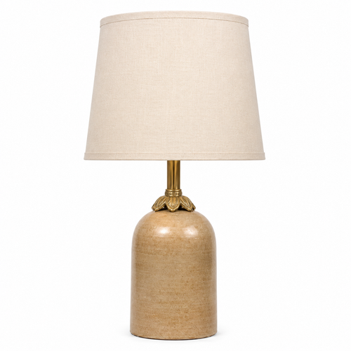 BEIGE & GOLD LAMP