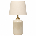 IVORY & GOLD LAMP