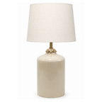IVORY & GOLD LAMP