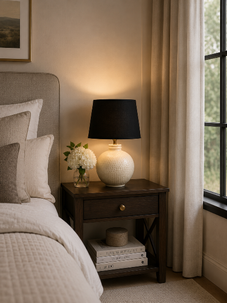 HAMMERED BASE LAMP