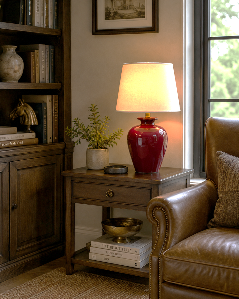ROYAL RED LAMP