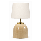 BEIGE & GOLD LAMP
