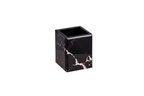 BLACK MARBLE TOOTHBRUSH HOLDER