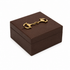 DARK BROWN REXENE BOX