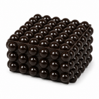 DARK BROWN RESIN BUBBLES BOX