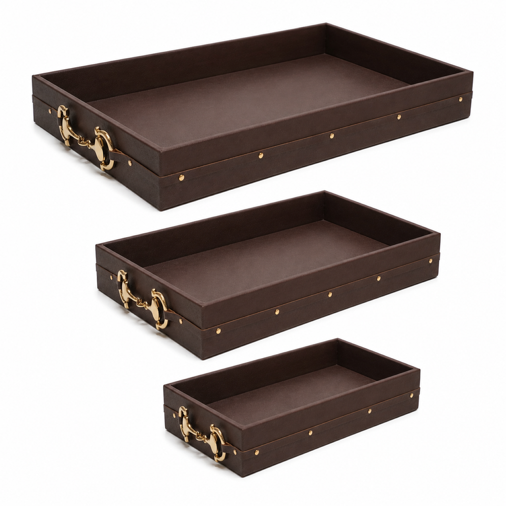 CHOCO BROWN REXENE TRAY