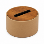 CAPPUCCINO REXENE LAMINATE TISSUE BOX